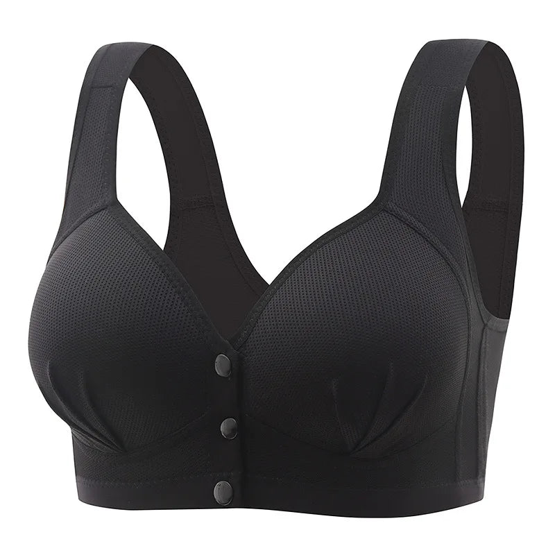 Front Closure Breathable Bra