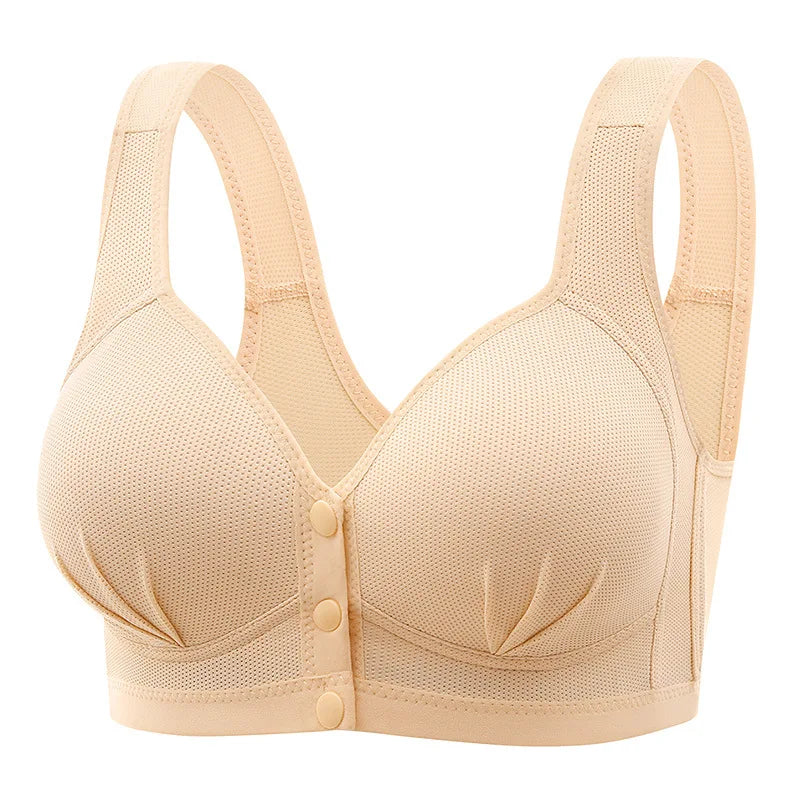 Front Closure Breathable Bra