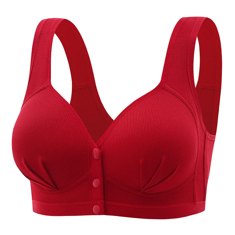 Front Closure Breathable Bra