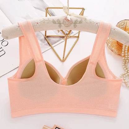 Front Closure Breathable Bra