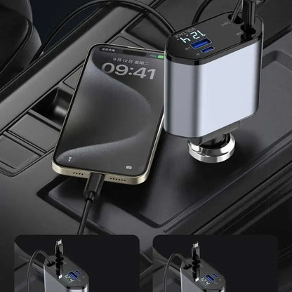 TurboCharge Retractable Car Charger